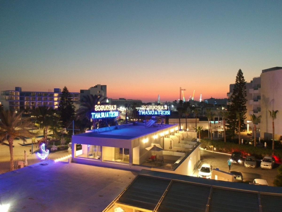 Karousos Beach Rooms Agia Napa Exterior foto