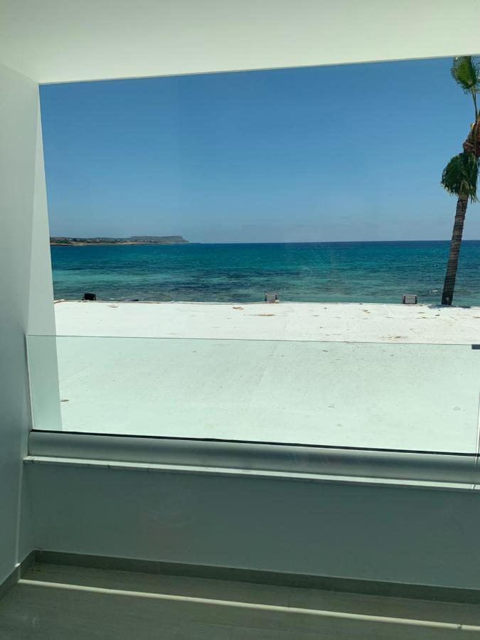 Karousos Beach Rooms Agia Napa Exterior foto